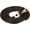 Black, variant on Mustang Solid Poly Lead Rope, Bull Snap