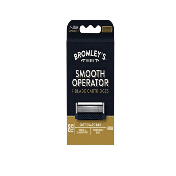 Bromley's™ For Men, Smooth Operator 7Blade Razor Cartridges (8 Pack