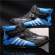 thumbnail image 3 of Botas De Moto Y Zapatos De Moto Para Todas Las Estaciones Para Hombre Y Mujer,Negro y azul,38, 3 of 14