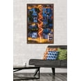 thumbnail image 2 of Light Trails on Lombard Street Wall Poster, 22.375" x 34", Framed, 2 of 3
