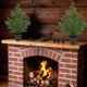 thumbnail image 4 of Árbol de Navidad de mesa de 48 cm con guirnalda de luces | Mini árbol de Navidad artificial para decorar el escritorio, la ventana y el pasillo | Decoración para fiestas navideñas en interiores, 4 of 5