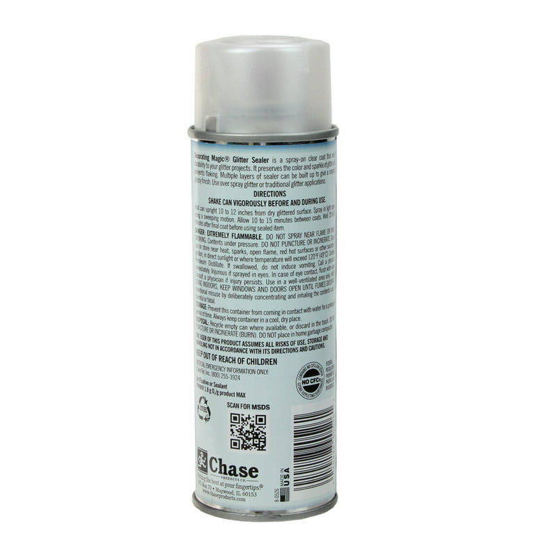 Decorating Magic Spray Glitter Sealer 6oz-Clear 