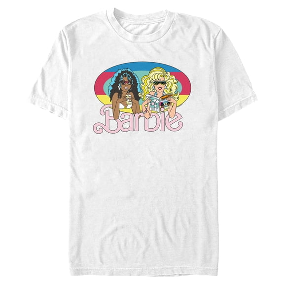 Mens Barbie Retro Fashion Friends T Shirt