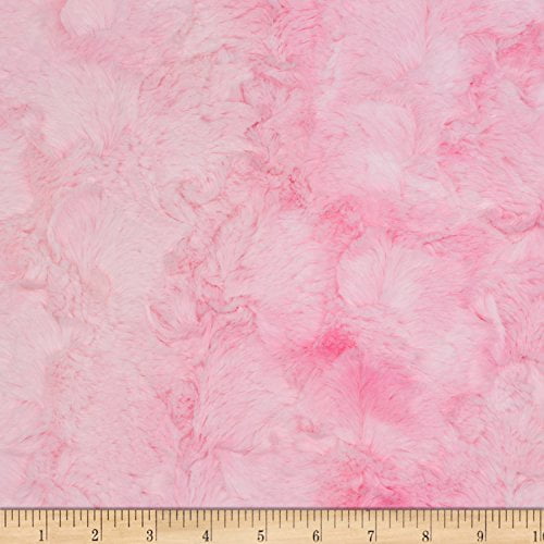 Shannon Minky Luxe Cuddle Galaxy Blush, Fabric by the Yard