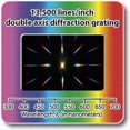 thumbnail image 1 of Rainbow Symphony Grilles de Diffraction - Double Axe 13,500 Lignes/pouces, Lot de 10, 1 of 2