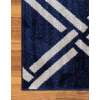thumbnail image 6 of Unique Loom Trellis Collection Area Rug (3' 3" x 5' 3" Rectangle Navy Blue/Beige), 6 of 9