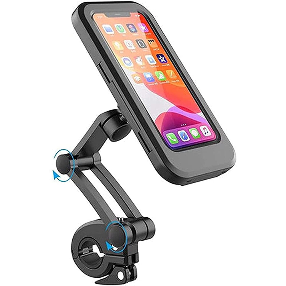 LG Huawei Phone Holder for iPhone Waterproof Touch Screen Below 6.5 inches. TerraWest Core Bike Phone Mount Pouch Samsung Bicycle Phone Mount 
