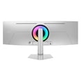 thumbnail image 4 of Monitor Gamer Samsung Odyssey OLED G9 G93SC 49' Light Gray, 4 of 5