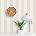 thumbnail image 2 of SUSSEXHOME 177.59 Square Feet Non-Woven Removable Wallpaper - Waterproof, Strippable, Light Resistance & Cleanable Wall Paper Roll - Wallpaper-Luna Collection-Striped, 2 of 5