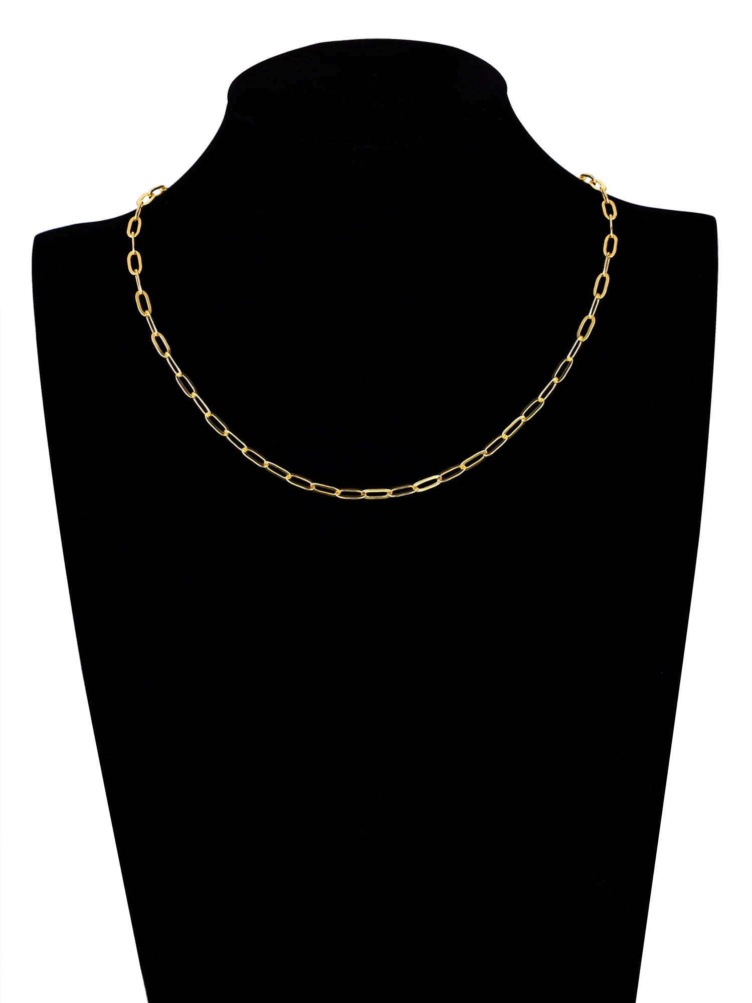 Brilliance Fine Jewelry Paperclip Chain for Charms in Sterling Silver