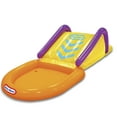 Little Tikes Slide and Splash Ball Pit, Inflatable Slide (42 in) and