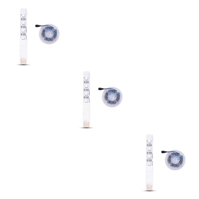 Inteprter Tira de luz USB Powered USB Powered APP Control remoto con puerto de 4 pines Controlador LED regulable inteligente compatible con Bluetooth Set 4 Juego 4 3piezas Inteprter CBP181213