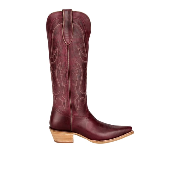 Tony Lama Womens Jess 15 Inch Snip Toe Cowboy  Tall Boots