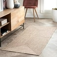 thumbnail image 4 of nuLOOM Tapis d'Intérieur/extérieur Tressé Rond de 8 Pieds, Tan, 4 of 4