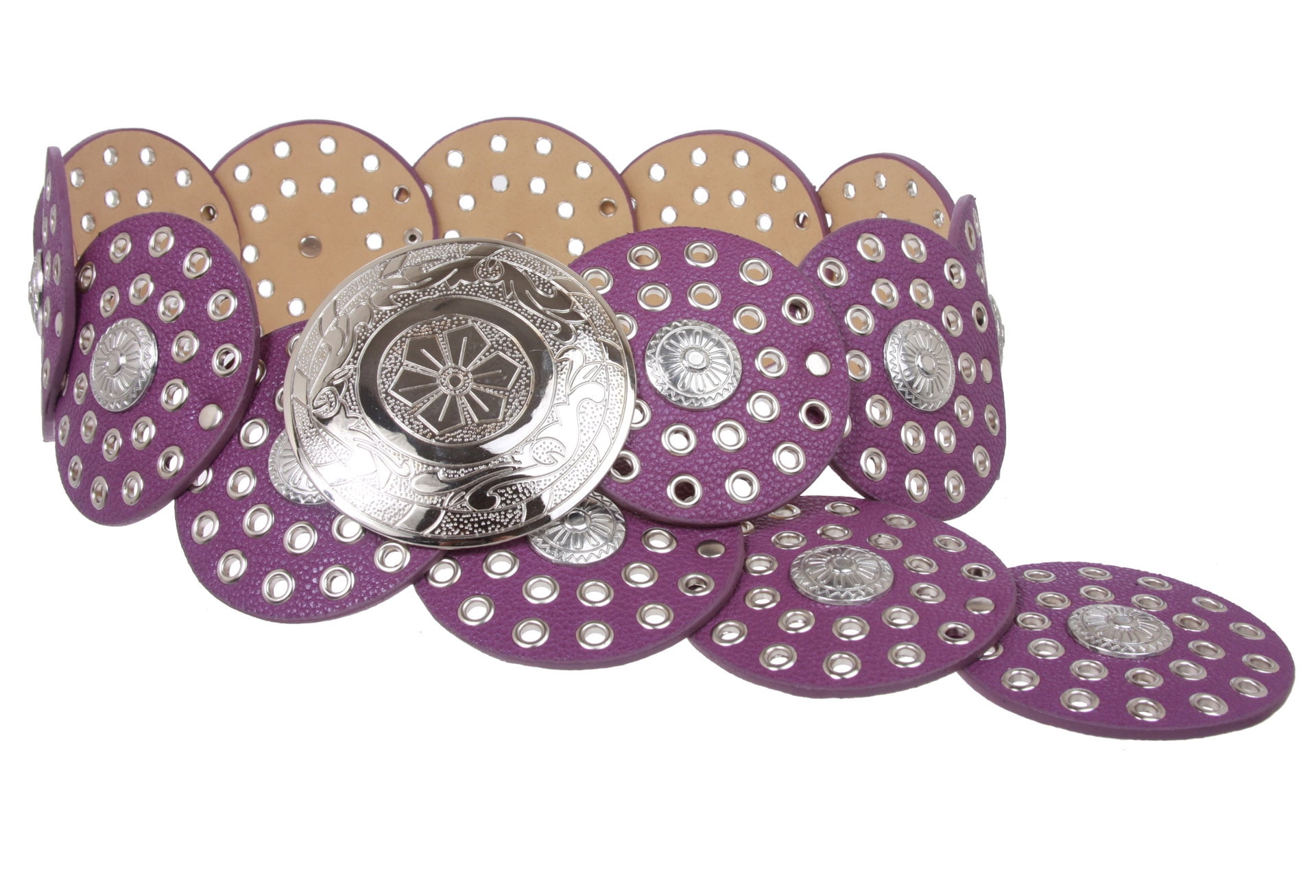 YES MZ: WIDE CURVED LEATHER BELT – Sprinkle Emporium