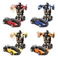 thumbnail image 1 of Transformer Toy Car Robot Bump Transforming Inertial Sliding Vehicle Toy zhangyuxiang LED, 1 of 2
