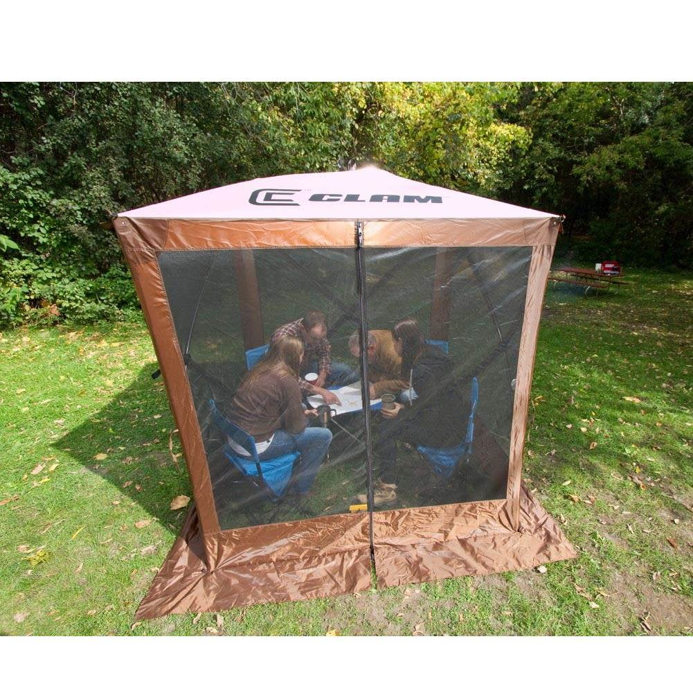 Open Box CLAM Quick-Set Traveler Portable Outdoor Gazebo