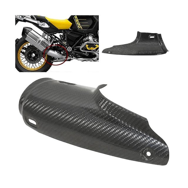 Cubierta térmica para tubo de escape de motocicleta, cubierta antiescaldaduras para R1200gs 2013-2018 R1250gs 2019-2