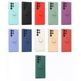 thumbnail image 2 of For Samsung Galaxy S23 ultra 5G Ring Kickstand TPU Silicone Phone Case, 2 of 6