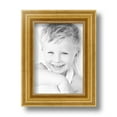 thumbnail image 2 of ArtToFrames 5" x 7" Gold Picture Frame, 5x7 inch Gold Wood Poster Frame (WOM-4159), 2 of 8