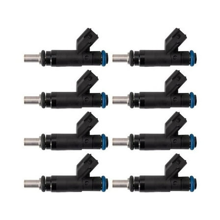 Fuel Injector Set 8 Piece - Compatible with 2011 - 2013 Ram 1500 4.7L V8 2012