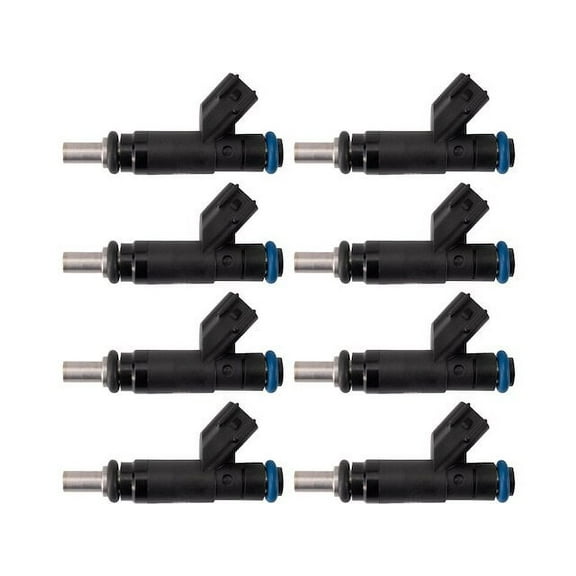 Fuel Injector Set 8 Piece - Compatible with 2011 - 2013 Ram 1500 4.7L V8 2012