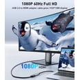 thumbnail image 4 of Adaptador USB a HDMI Reborn, cable USB 3.0 de 1080p y 60 Hz, 4 of 7