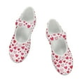 thumbnail image 5 of Psesaysky Women's Love Heart Casual Shoes for Ladies Girls Lightweight Comfortable Walking Shoes Fashionable Printed Shoes Valentine Gift for Wife Girlfriend, 5 of 7