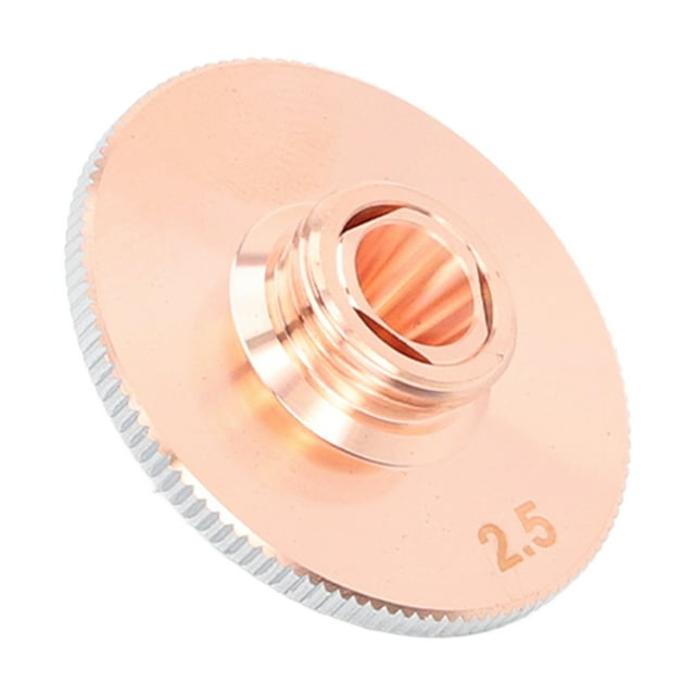 Cutting Nozzle, Enhance Hardness Strong Wear Resistant Welding Nozzle 2 Layer For Fiber Hole Dia 2.5mm