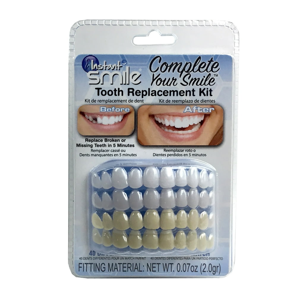 Instant Smile Complete Your Smile Tooth Replacement Kit