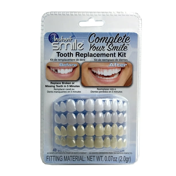 Instant Smile Complete Your Smile Tooth Replacement Kit