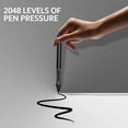 thumbnail image 2 of Tignapoo Huion PEN68 Digital Stylus with 2048 Pressure Levels - Customizable Buttons & Comfortable Grip, Lightweight & Reversible Design (AAA Battery Required, Not Included), 2 of 4
