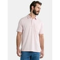 thumbnail image 4 of George Men's & Big Men's 2-Pack Short Sleeve Jersey Polo with Pocket, Sizes S-3XL, 4 of 7