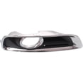 thumbnail image 4 of Fog Light Trim Compatible with 2013-2015 Chevrolet Malibu 2016 Limited Front, Right Passenger Black and Chrome, 4 of 5