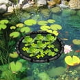 thumbnail image 5 of 31.5" Floating Pond Protector - Round Fish Barrier for Water Gardens & Ponds - Floating Island Ring to Shield Aquatic from Koi & Goldfish, 5 of 5
