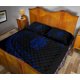 thumbnail image 5 of Juego de cama acolchado Islas Salomón - Azul - Estilo Frida, 5 of 5