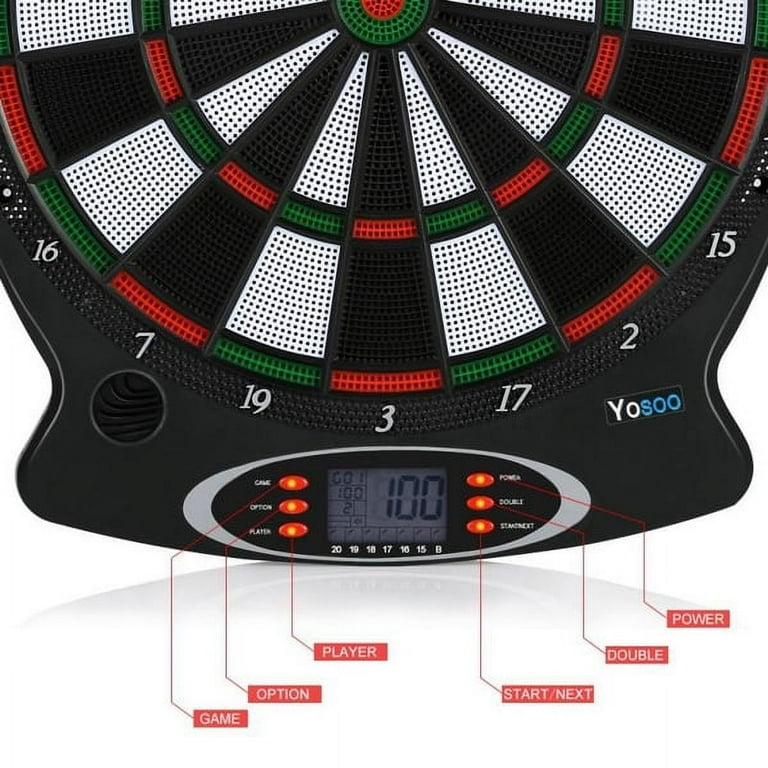 Professional Electronic Dartboard Set with LCD Scoring
