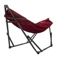 thumbnail image 2 of Tranquillo Hamac Double Universel de 116 Pouces avec Support et Sac Ajustables, Rouge, 2 of 12
