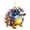 Multicolor, variant on Clearance! Colorful Hedgehog and Dog Ornaments Hanging Bags and Car Home Decor Cute Animals Hanging Gifts Women Men Adults Children Pendants Charm Jewelry 1 Pendant