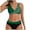 00 # Army Green, variant on REORIAFEE Swimsuit Women Tankini Women's Push up Brazilian Bikini Swimsuit Bathing Suit Retro Bikini Summer Swimsuit Swimwear Beachwear Bikini Army Green L