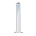 thumbnail image 1 of Cilindro graduado de plástico de 2 piezas, 250 ml, cilindro de medición científico con base extra estable, plástico de polipropileno, 1 of 5