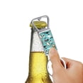 thumbnail image 3 of WIRESTER Household Kitchen Tools Keychains Metal Bottle Opener With Key Ring - Lazy Cats Teal, 3 of 6