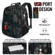 thumbnail image 3 of Mochila de viaje YOREPEK extra grande 50 L resistente al agua 50 L, 3 of 8