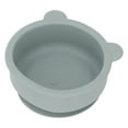thumbnail image 3 of Baby Bowl Food Grade Silicone Cartoon Bear Shaped Toddler Bowl Bowls with Suction for Babies Kids Toddlers Olive Green, 3 of 9
