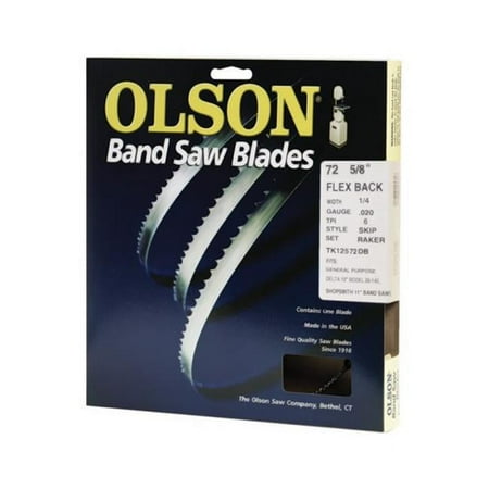 UPC: 0012373563723 | Olson Saw WB56372DB 72.50 in. Hard Edge Band Saw Blade