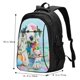 thumbnail image 5 of Disketp A Funny Little Dalmatian Puppy Mochila de Viaje Estampada para Laptop con Puerto de Carga USB, Mochila Impermeable para Computadora – Regalo para Hombres y Mujeres, 5 of 7