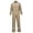Khaki, variant on FR94 Men's FR Coverall, Lightweight Flame Resistant Bizflame 88/12 Iona Protective Workwear Navy, Large