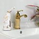 thumbnail image 3 of Dispensador de jabón por inducción, dispensador de jabón automático, dispensador de jabón infrarrojo sin contacto impermeable, baño y cocina, grano Dali poco profundo de 300ml Rojo Verde, 3 of 5