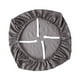 thumbnail image 2 of Funda para silla de oficina, funda de cojín para silla, funda de asiento de comedor universal lavable Gris claro, 2 of 9