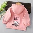 MEI 2024 NEW Sanrio Kawaii My Melody Kuromi Girls‘ Hooded Reversible